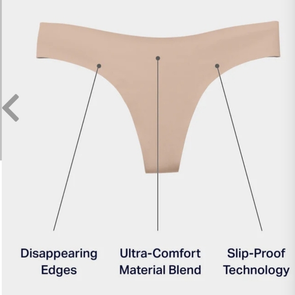 EBY Seamless Thong - Nude - Picture 6 of 7